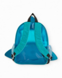 Boys’ woven backpack with shark design