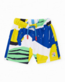 Boys’ knit bermuda shorts with elastic waistband