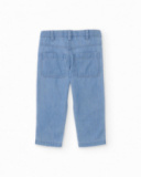 Boys’ woven trousers in soft denim