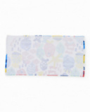 Girls knit towel with a nautical print