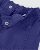 Girls’ woven skirt with heart-shaped buttons