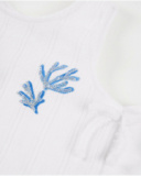 Girls’ knitted top with decorative sequins