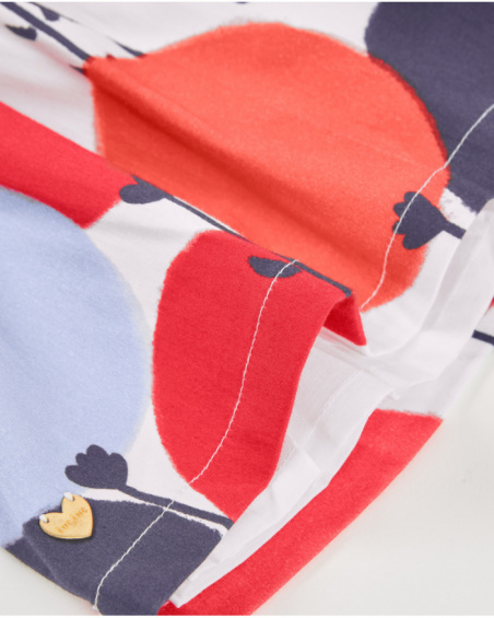 Girls’ woven skirt with elasticated waistband