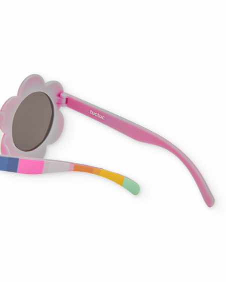 Girls’ flower-shaped sunglasses