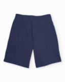 Boys knit bermuda shorts with elastic waistband