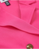 Girls knit blazer with a double-breasted design