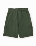 Boys knit bermuda shorts with cargo pockets