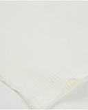 Girls knit T-shirt with puff sleeves