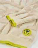 Boys’ knit sweater with palm tree motif