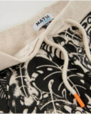 Boys’ knit bermuda shorts with botanical print