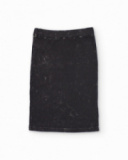 Girls’ ribbed knit skirt