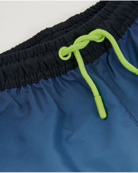 Boys’ woven swim shorts with adjustable drawstring