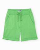 Boys’ knit bermuda shorts with ribbed waistband
