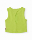 Girls’ stretchy knit top