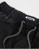 Boys’ woven bermuda shorts in woven fabric and denim