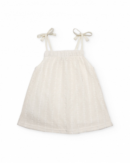 Girls’ knit top with adjustable straps