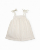 Girls’ knit top with adjustable straps