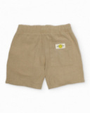 Boys’ woven bermuda shorts with elastic waist