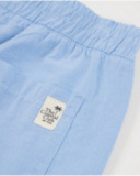 Boys’ woven bermuda shorts with elastic waist