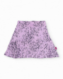 Girls’ knit skirt with ruffle hem