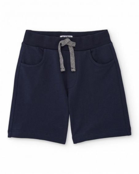 Boys’ knit set with front print