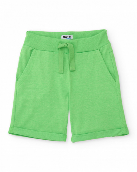 Boys’ knit set with gradient print