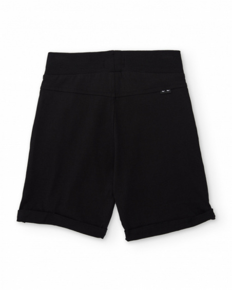 Boys’ knit set with urban print