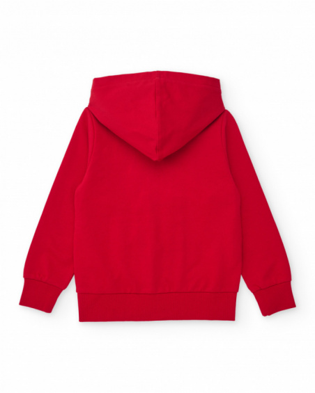 Boys’ knit hoodie