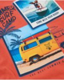 Boys’ knit T-shirt with photographic print