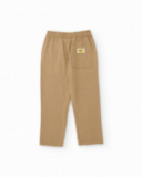 Boys’ woven trousers with elastic waist