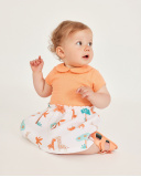 Newborn woven dress with snap buttons | tuc tuc