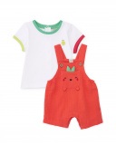 Knitted newborn set with fruit front pocket | tuc tuc