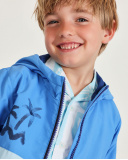 Boys’ woven jacket with zip pockets | tuc tuc