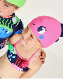Girls’ knitted swim cap with elastic | tuc tuc