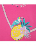 Pink bag jersey dress for girls tahiti