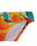 Red printed slip for girls fruitty time