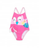 Pink little face swimsuit for girls tahiti