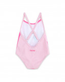 Pink little face swimsuit for girls tahiti