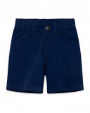 Navy pockets twill bermudas for boys basicos baby