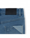 Blue pockets denim bermudas for boys basicos baby