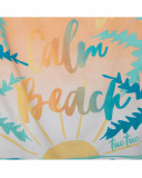 Orange message towel for girls venice beach