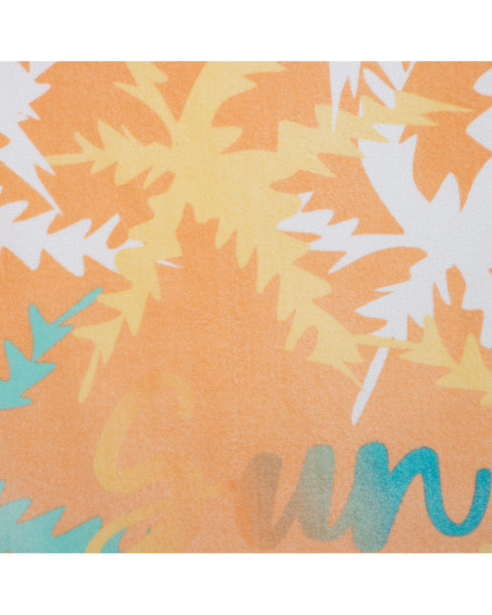 Orange message towel for girls venice beach