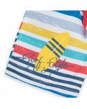 White striped swimming trunks for boys enjoy the sun