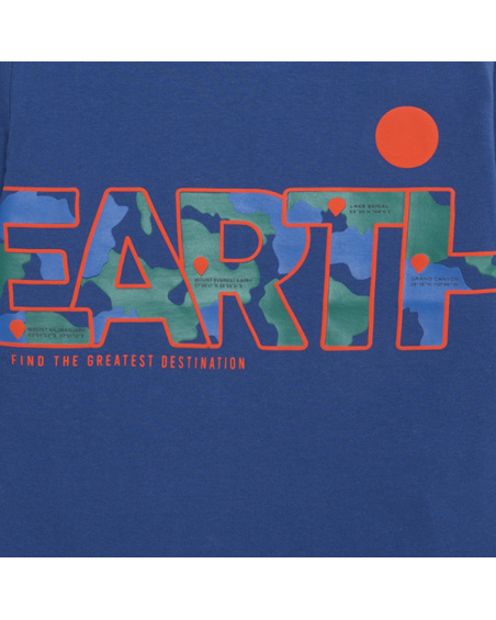 Camiseta manga larga earth community earth