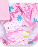 Conjunto baño rosa niña Turtles