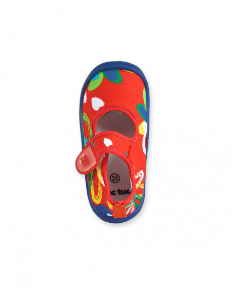 Zapatillas licra estampado niña Holidays Zapatillas licra estampado niña Holidays