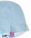 Gorro plana reversible niña Malibu