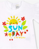 Conjunto punto amarillo niña Sunday