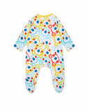 Pelele punto blanco estampado niño Sunday