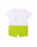 Pelele punto blanco verde niño Sunday